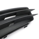 2008-2012 Audi A4 B8 S-Line/S4 Par Favo de Mel Luz de Nevoeiro Grill Capa Amortecedor Dianteiro Inferior Grade Preta 8K0807681C01C 8K0807682C01C-9