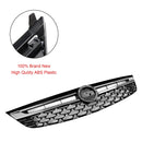 Vauxhall Astra K (Pre Facelift MK7) 2015-2019 Parrilla de parachoques delantero cromada negra genérica-8