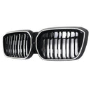 Double Slat Black Front Kidney Grill Grille Fit BMW IX3 G08 LCI 2022-2024-15
