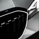 BMW 2023-2024 Série 3 G20 G21 320i/330i/M340i/318i/320d Calandre avant en maille noire brillante-14