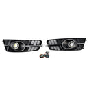 Griglia fendinebbia Griglia lampada con fendinebbia per Audi A6 S6 2016-2018 Sline-12