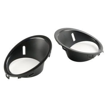 2007-2010 Mini Cooper R55 R56 R57 Front Bumper Fog Light Lamp Cover Bezel 51112753661 51112753662 - 0