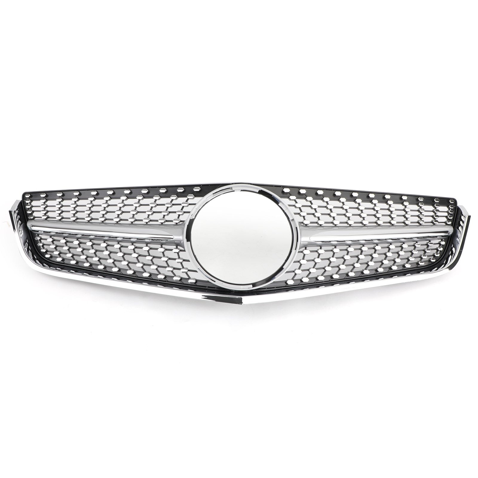 Grille de remplacement chromée pour calandre avant Mercedes Benz Classe E W207 C207 Coupé Cabriolet AMG 2009-2013