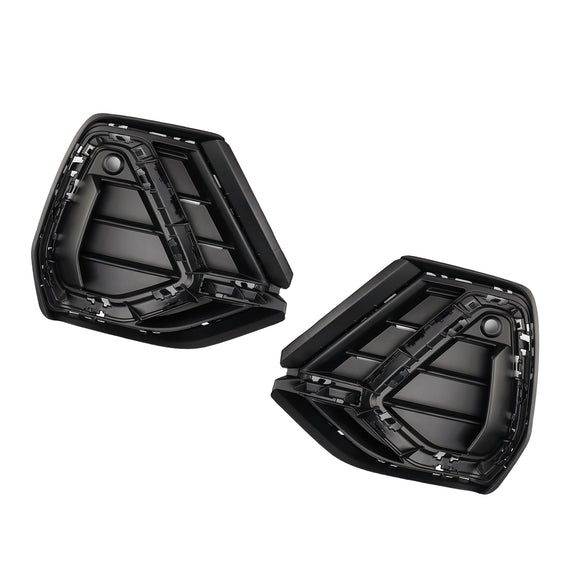 2019–2022 Audi Q3 Sline unterer Grill, 2 Stück, schwarze Frontstoßstange, Nebelscheinwerfer-Grill-Abdeckung
