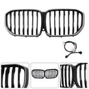 Grade dianteira em forma de rim preta brilhante para BMW X5 G05 2019-2022 M-Performance-6