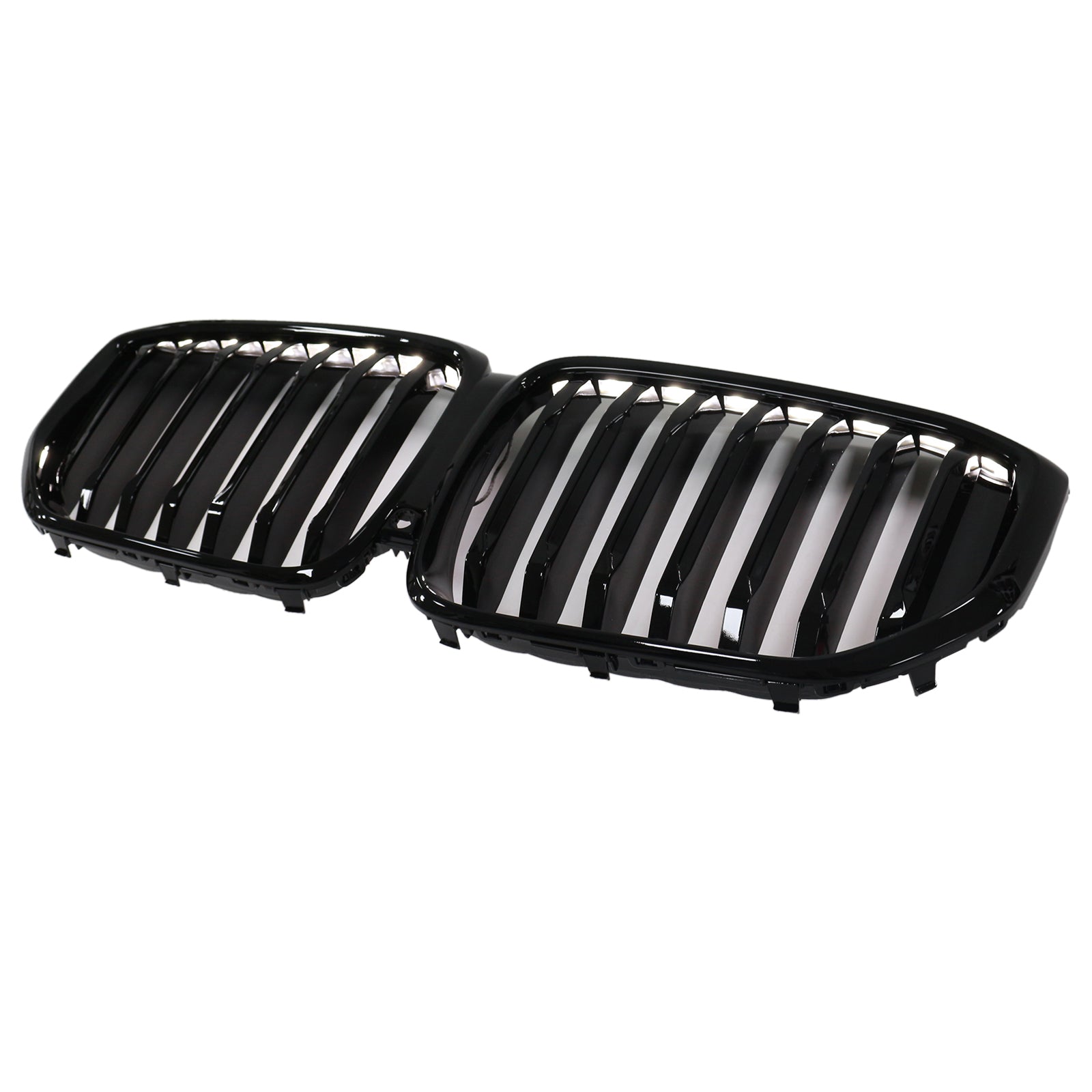 Gloss Black Front Kidney Grille Grill Fit BMW X5 G05 2019-2022 M-Performance