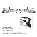 Paire de phares antibrouillard avant LED, pour BMW X3 G01 G08 X4 G02 2018 – 2019 63177412528-4