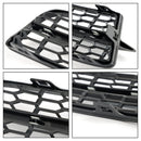 BMW 2011-2015 1-Series F20 F21 M 2PCS Front Bumper Fog Light Cover Bezel Grill Grille-5