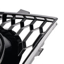 Audi A1 8X 2010-2014 Luz de Nevoeiro Grill Amortecedor Dianteiro Favo de Mel Preto Tampa Inferior Grill 8X0807681A 8X0807682A-10