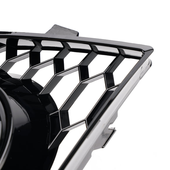 Audi A1 8X 2010-2014 Luz de Nevoeiro Grill Amortecedor Dianteiro Favo de Mel Preto Tampa Inferior Grill 8X0807681A 8X0807682A