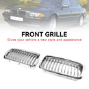 BMW 1994-2001 BMW 7 Series E38 740i/740iL/750iL/728i/735i Front Kidney Grill Chrome Grille-5