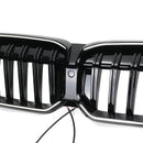 BMW 2023-2024 Série 3 G20 G21 320i/330i/M340i/318i/320d Calandre avant en maille noire brillante-6