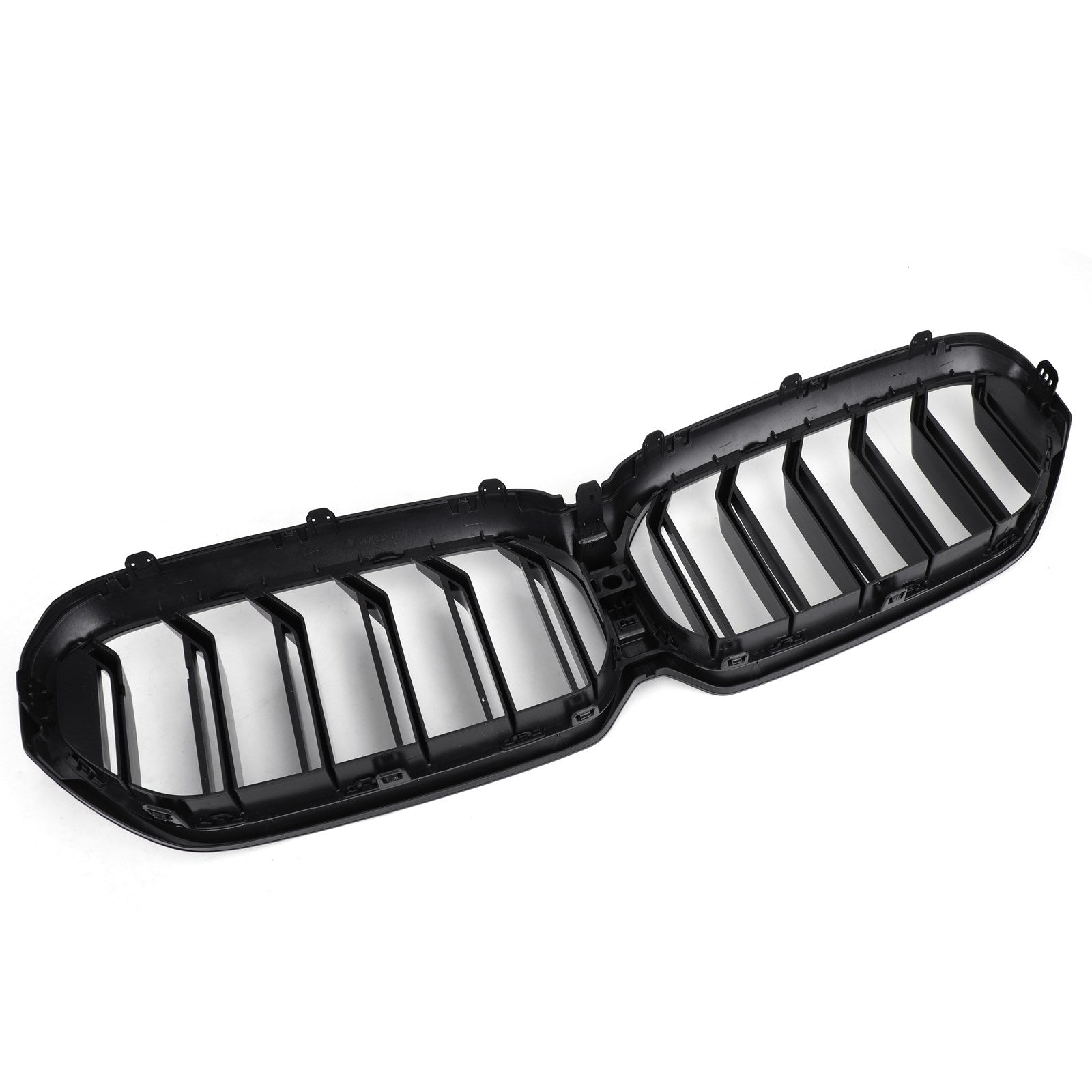 Parrilla delantera doble negra brillante para BMW Serie 5 G30 G31 G38 530i/540i/530e/M550i/520d 2021-2022