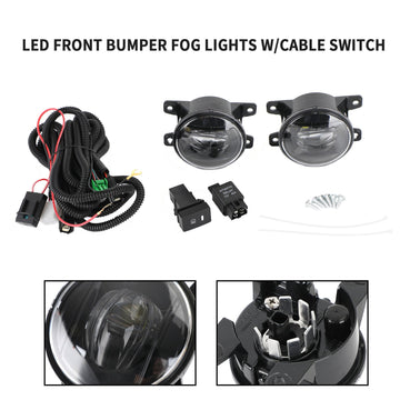 Kit de câblage de commutateur de phare antibrouillard avant LED pour Honda Civic Berline/Hatchback/Si 2022 - 0