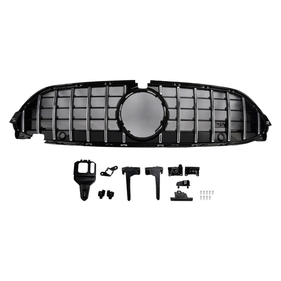 Rejilla del parachoques delantero compatible con Mercedes-Benz Clase CLE W236 C236 2024-2026