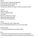 Matte Black Front Bumper Grill Grille Fit Ford Ranger 2015-2019 T7 W/LED-14