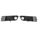 Audi A6 C5 1998-2001 2PCS Front Lower Bumper Grill Fog Light Cover Grille-9
