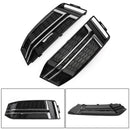 2016-2018 Audi A4 B9 S-Line / S4 Pair Front Fog Light Cover Bumper Grill 8W0807681F 8W0807682F Generic-3