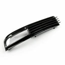 Audi 2008-2010 A8 D3 Grille de pare-chocs inférieure de voiture gauche Grille de phare antibrouillard avec/Chrome-2