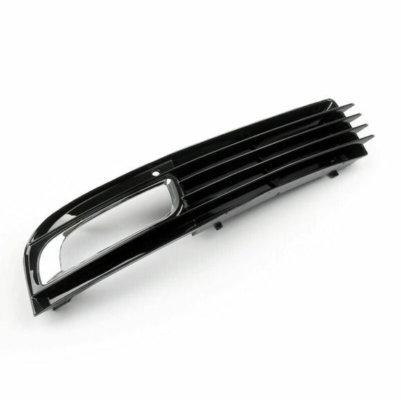 Audi 2008-2010 A8 D3 Grille de pare-chocs inférieure de voiture gauche Grille de phare antibrouillard avec/Chrome