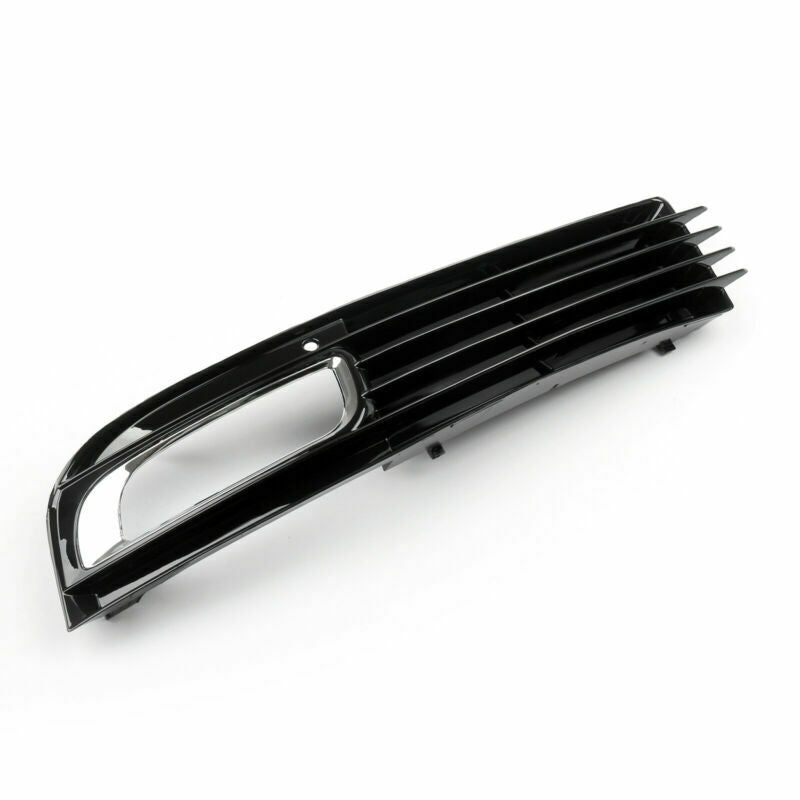 Audi 2008-2010 A8 D3 Grille de pare-chocs inférieure gauche pour voiture avec antibrouillard avec chrome