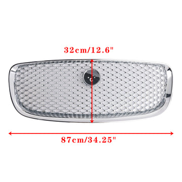 Grille de pare-chocs avant chromée JAGUAR F-PACE X761 2016-2020 - 0