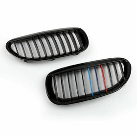 2004-2010 BMW 6 Series E63 Coupe/E64 Convertible 645ci 650i and M6 Gloss Black M Color Grille