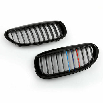 2004-2010 BMW Serie 6 E63 Coupé/E64 Convertible 645ci 650i y M6 Rejilla de color negro brillante M