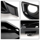 2013-2015 BMW Serie 3 320i 320i xDrive 2.0L L4-Gas 2 pezzi Coperture griglia fendinebbia paraurti anteriore-4