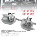 Paire de feux antibrouillard avant pour Volvo XC90 I 2,5l 3,2l 4,4l 03-14 31111183-4