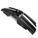 Mercedes Benz 2002-2006 R230 SL Classe SL350/500/600/SL55/65 1 Fin Star Grill noir Chrome Calandre-10