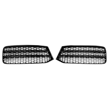 2015-2018 Audi A1 8X Honeycomb Lower Grile Front Bumper Pair Fog Light Cover Grill 8XA807681B 8XA807682B