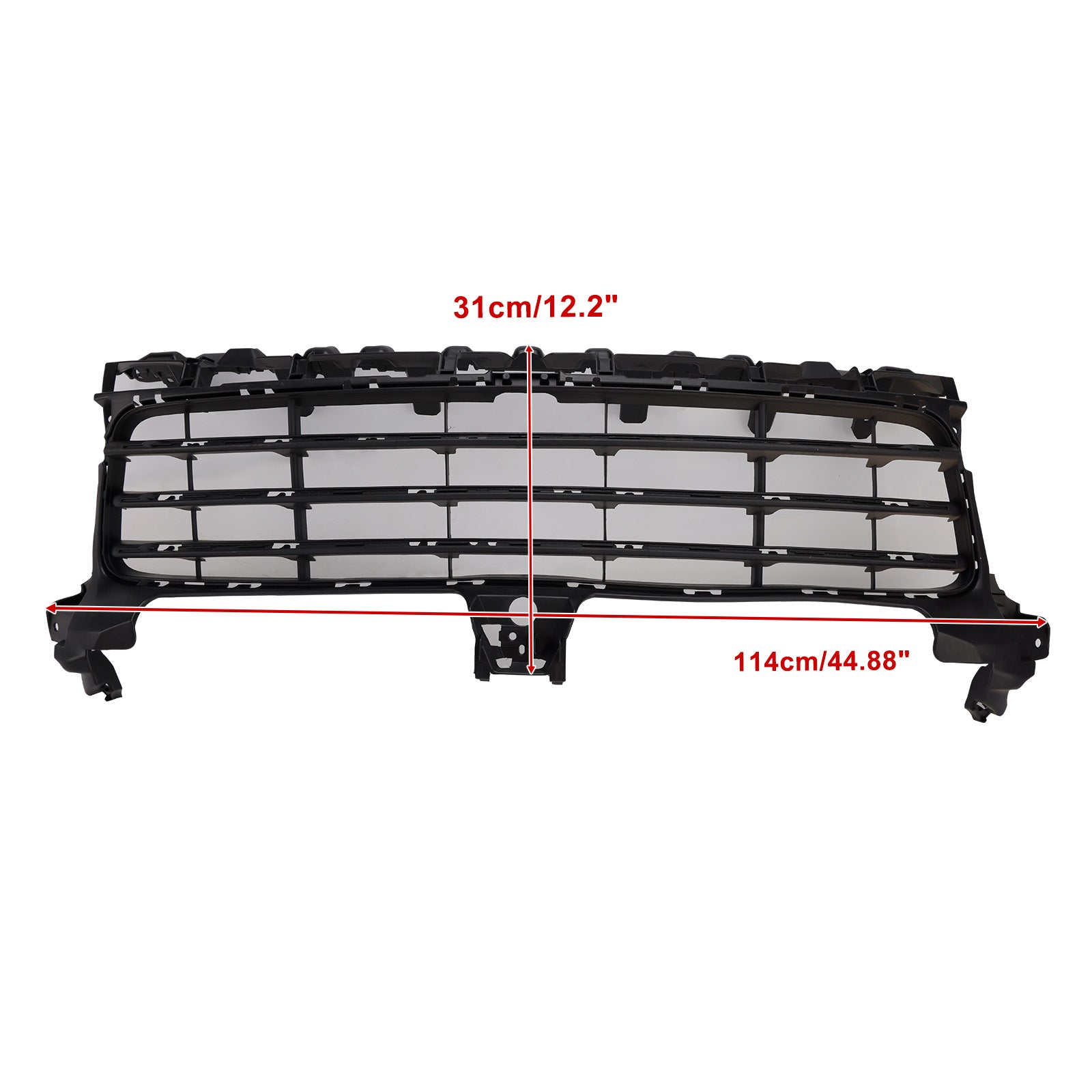 Griglia sostitutiva paraurti anteriore griglia nera Porsche Cayenne 2019-2023 9Y0807683POK1 - 0