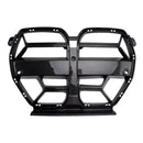 CSL Style Front Bumper Grill Grille Fit BMW M3 G80 M4 G82 2021-2026 Gloss Black-10