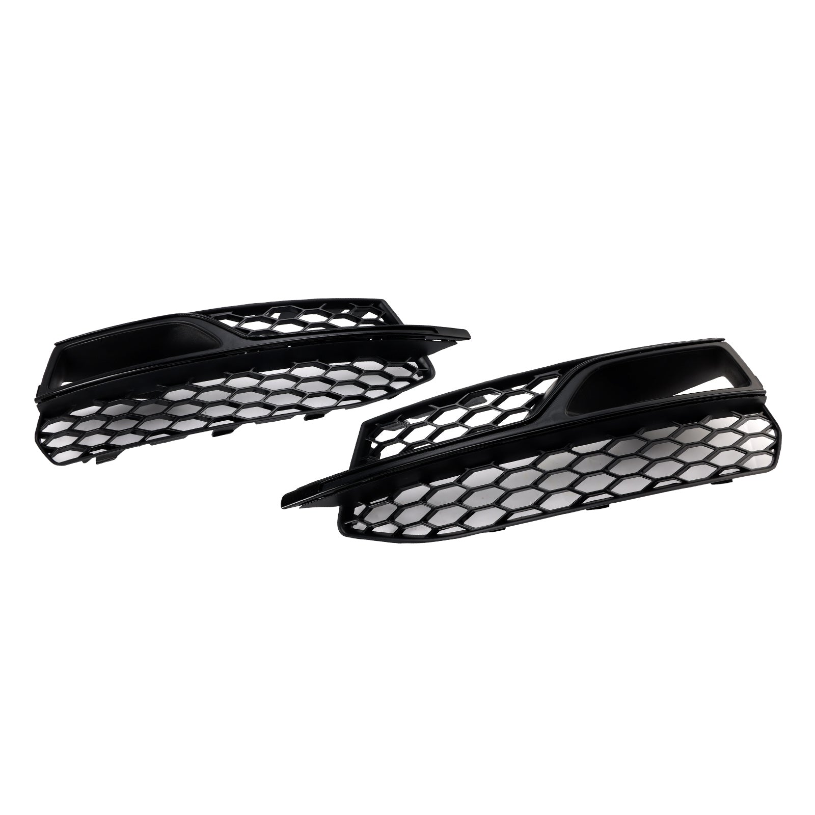 2013-2016 Audi S3 8V Honeycomb Lower Grille Front Bumper Fog Light Cover Black Grill 8V3807681L 8V3807681K