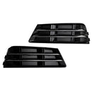 2 peças grade de luz de nevoeiro frontal inferior grade do para-choque para AUDI A4 B9 2016-2018-1