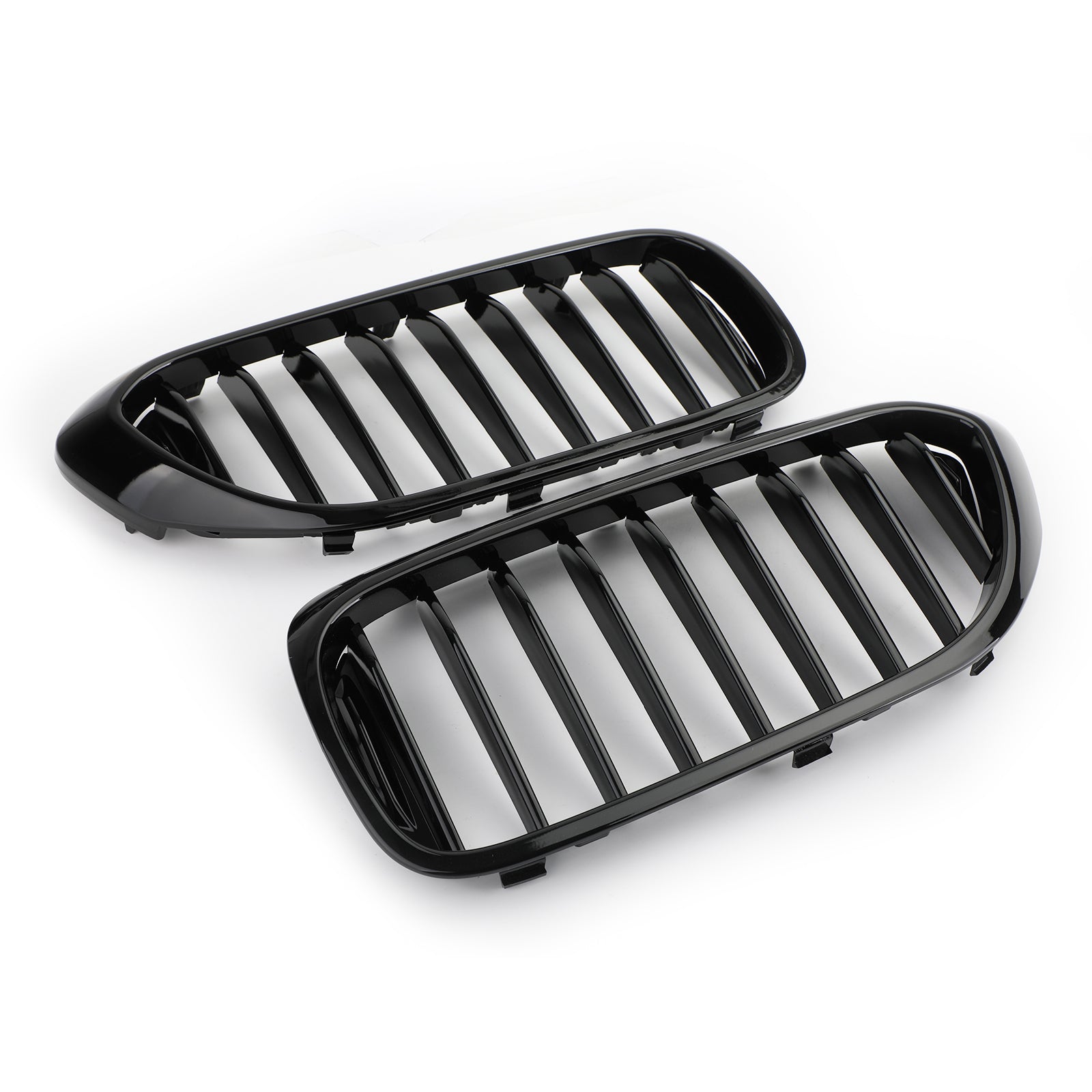 Parrilla delantera tipo riñón en color negro brillante para BMW G30 Serie 5 2017-2019 530i/530i xDrive/540i/540i xDrive genérica