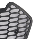 Matte Black Front Bumper Grill Grille Fit Ford Ranger 2015-2019 T7 W/LED-10