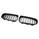 2015-2017 BMW 1 Series F20/F21 116d/118d/120d/118i/125i Front Kidney Grill Gloss Black Grille-9