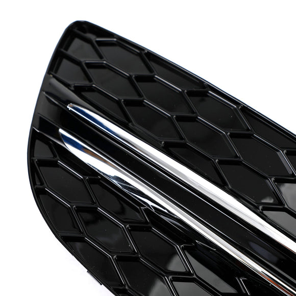 Mercedes-Benz Classe C 2015-2018 W205 Base Sedan 2058850723 Tampa do Farol de Neblina Dianteiro em Formato de Colmeia