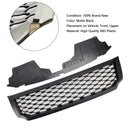 2015-2020 Nissan Navara NP300 D23 Front Grill Air Intake Radiator Bumper Black Grille-6