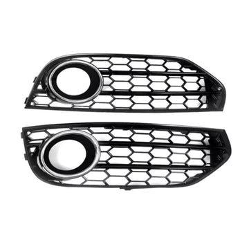 Voorbumper Honingraat Mistgrille Cover Voor Audi A4 Allroad B8 2010-2015 Chrome
