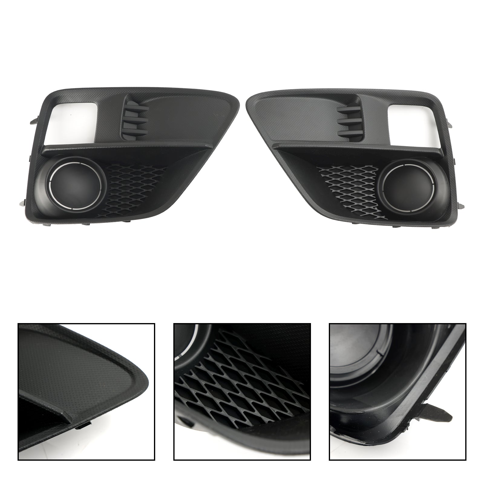 Subaru 2015-2017 WRX & STi 57731VA000 57731VA010 2PCS Front Fog Light Cover Bezel Grill Grille