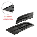 Par de cubiertas para faros antiniebla VW Jetta 2015-2018 5C6853665H9B9 5C6853666G9B9 VW1038135 Genérico-7