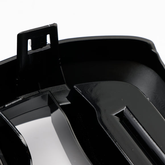 BMW X4 G02 X3 G01 G08 2018-2021 Parrilla de malla frontal negra brillante