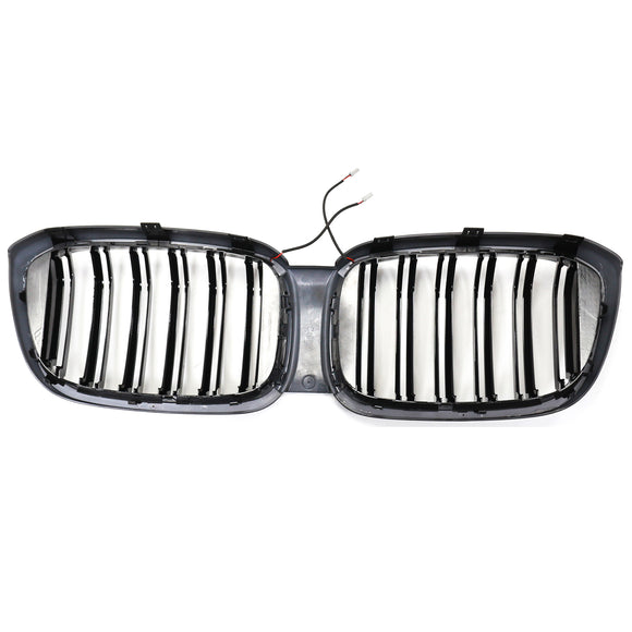 Grade dianteira de malha de rim adequada para BMW X4 G02 X3 G01 G08 2018-2021 pré LCI