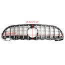 Mercedes Benz Classe C 2021-2023 W206 Griglia di ricambio cromata per paraurti anteriore stile GT-2