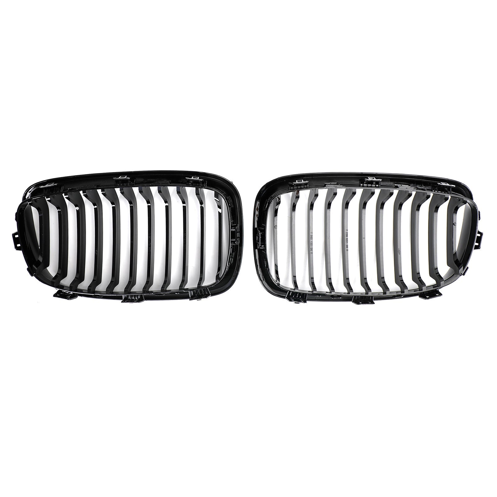 BMW 2012-2014 1-Series F20 F21 3-Door Pre-facelift 2PCS Front Bumper Kidney Grill