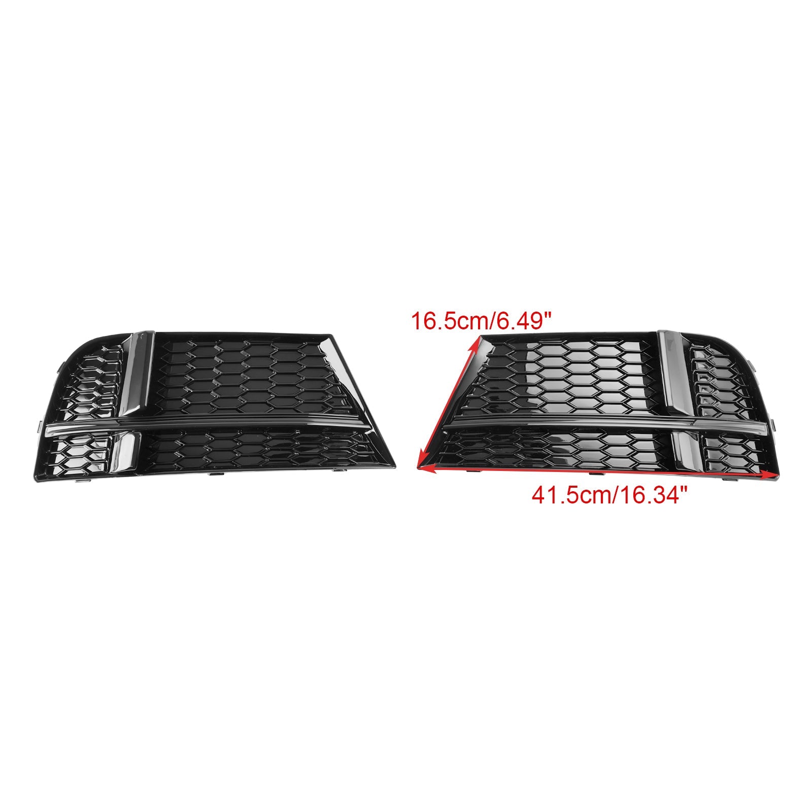 Audi A3 8V S-Line Sedan/Sportback/Convertible 2016.05-2020 Front Fog Light Cover Bezel Grille