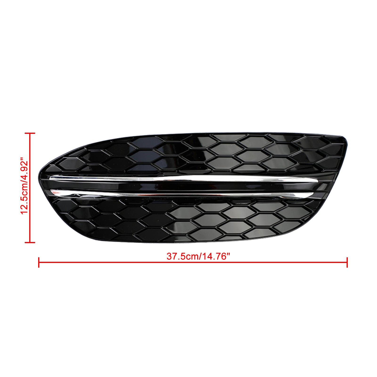 Mercedes Benz 2015-2018 C-Class W205 Base Sedan 2058850723 Honeycomb Front Fog Light Cover